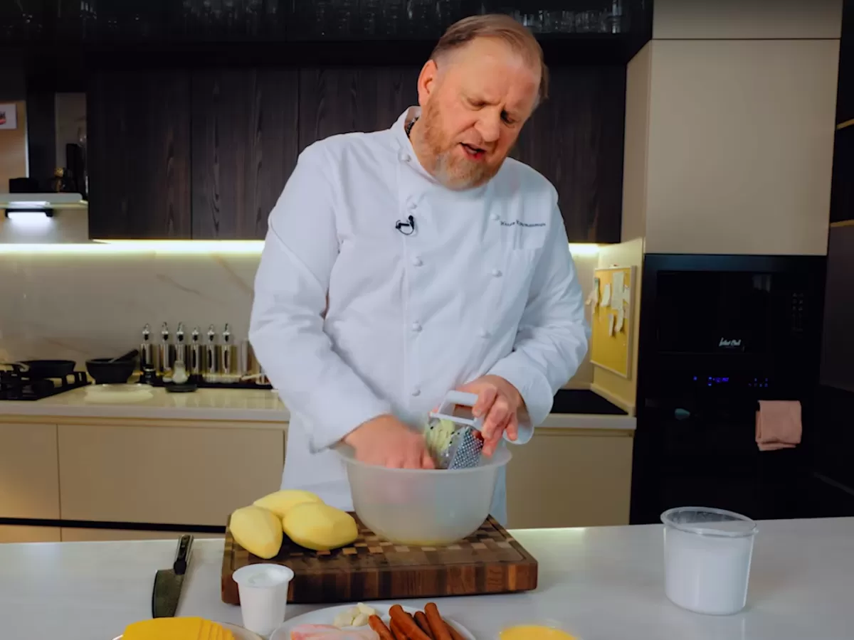 Картофельный торт - рецепт от Константина Ивлева