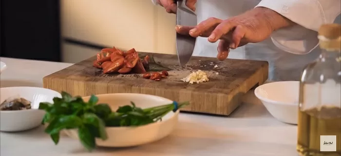 Паста Арабьята с креветками - рецепт от Константина Ивлева