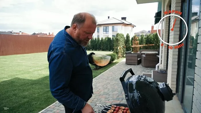 Шашлык из овощей  - рецепт от Константина Ивлева