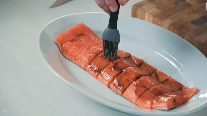 Форель с беконом и фасолью - рецепт от Константина Ивлева