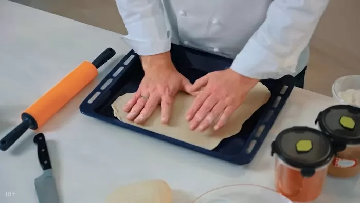 Бабагануш с хрустящими хлебцами - рецепт от Константина Ивлева