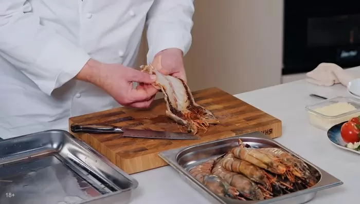 Королевские креветки в духовке - рецепт от Константина Ивлева