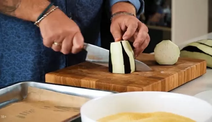 Кускус с баклажанами - рецепт от Константина Ивлева