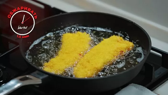 Шницель из перца рамиро с соусом песто - рецепт от Константина Ивлева