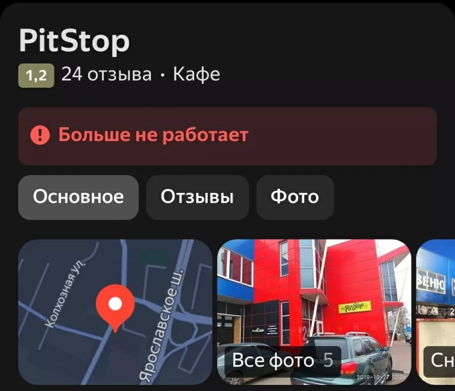 А что с заведением Авеню стало после программы?