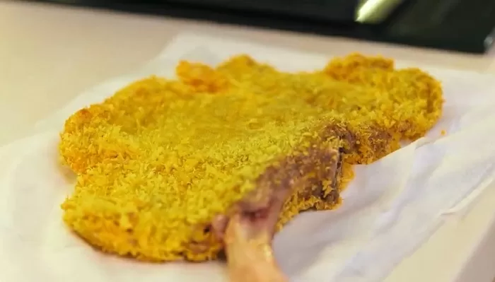 Шницель на кости - рецепт от Константина Ивлева