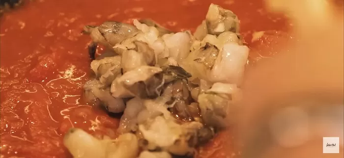 Паста Арабьята с креветками - рецепт от Константина Ивлева