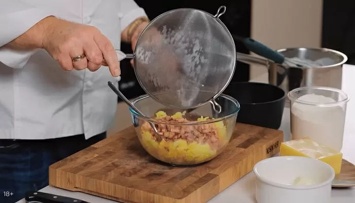 Картофельные флюте - рецепт от Константина Ивлева