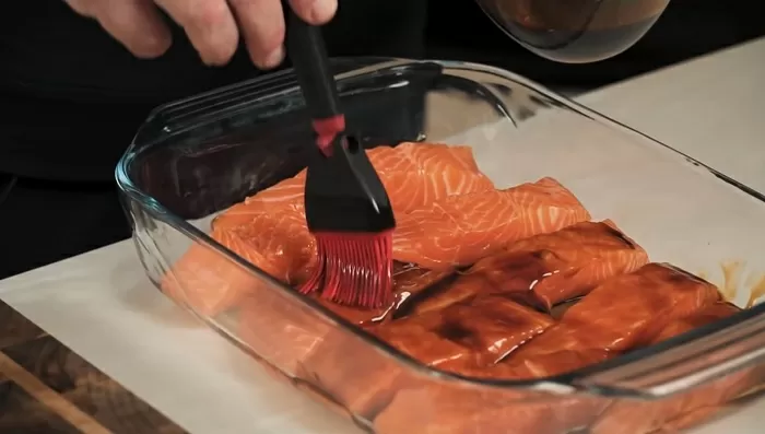 Форель в соусе терияки с овощами - рецепт от Константина Ивлева