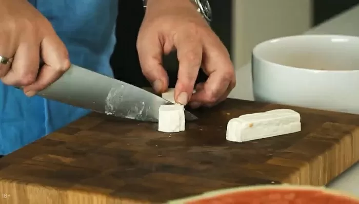 Салат с арбузом и сыром фета - рецепт от Константина Ивлева