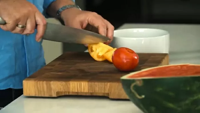 Салат с арбузом и сыром фета - рецепт от Константина Ивлева