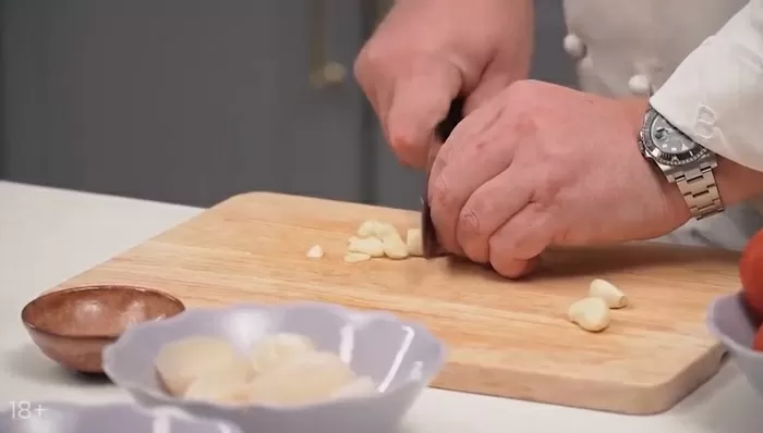 Рагу из морепродуктов - рецепт от Константина Ивлева