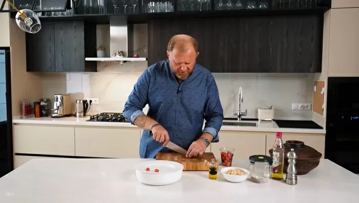 Кускус с баклажанами - рецепт от Константина Ивлева