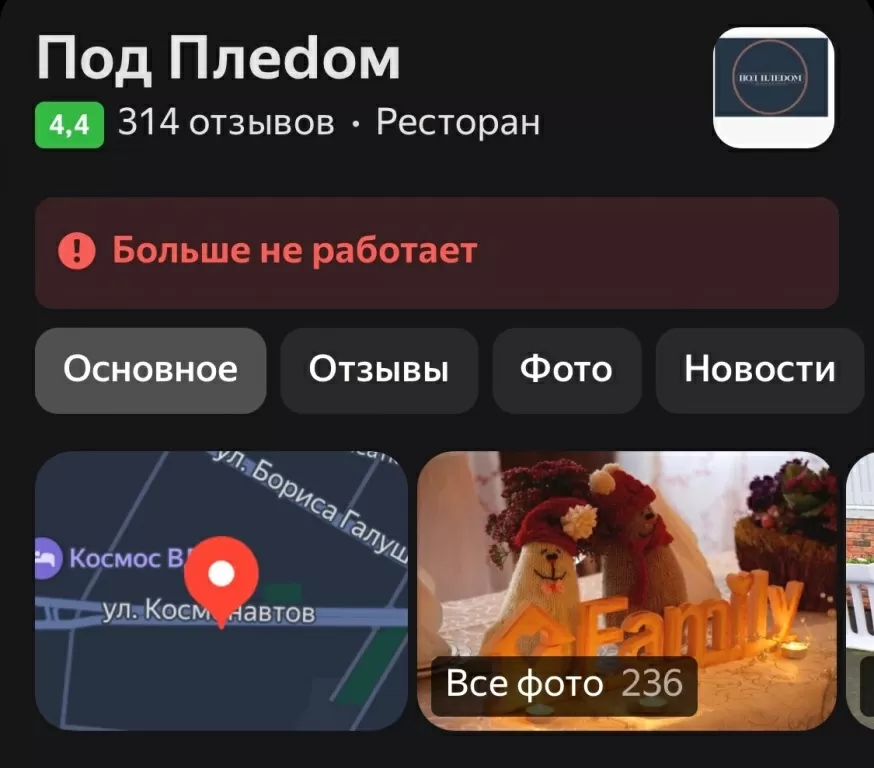 А что с заведением Солод стало после программы?