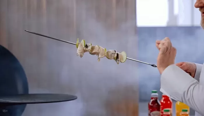 Шашлык из зубатки - рецепт от Константина Ивлева