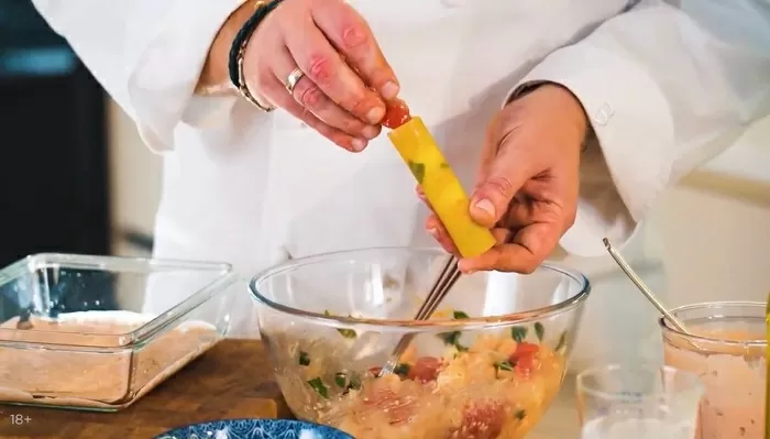 Каннеллони с креветками - рецепт от Константина Ивлева