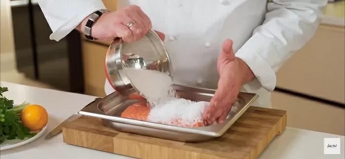 Карпаччо из лосося - рецепт от Константина Ивлева