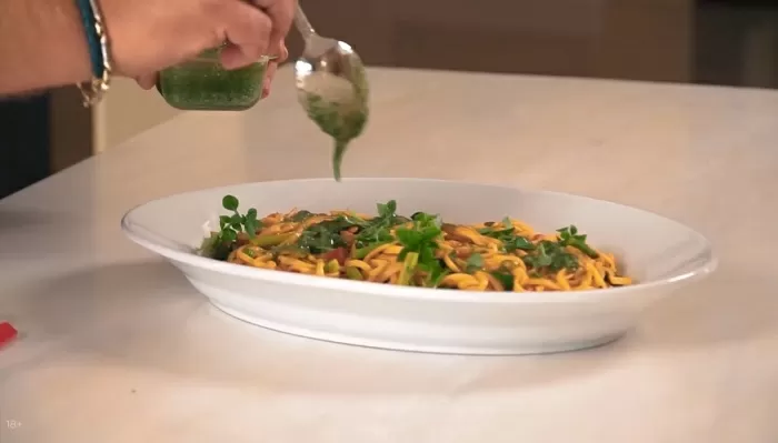 Паста с овощами - рецепт от Константина Ивлева