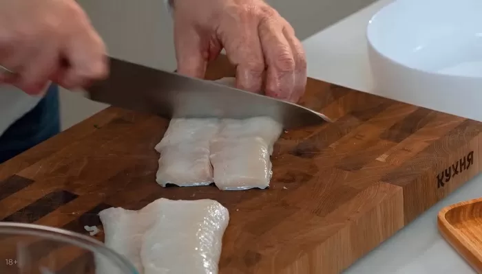 Шашлык из зубатки - рецепт от Константина Ивлева