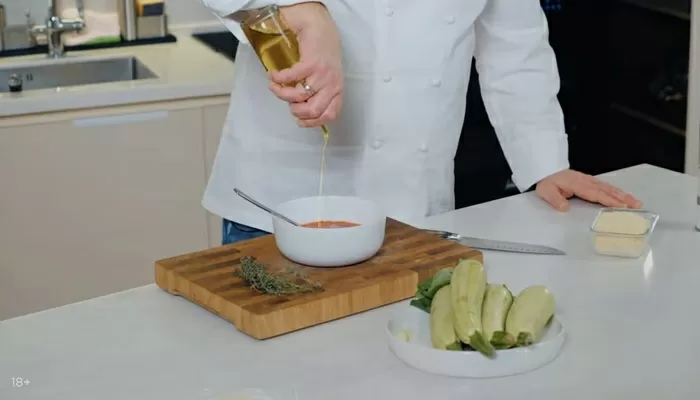 Пирог с кабачками и сыром - рецепт от Константина Ивлева