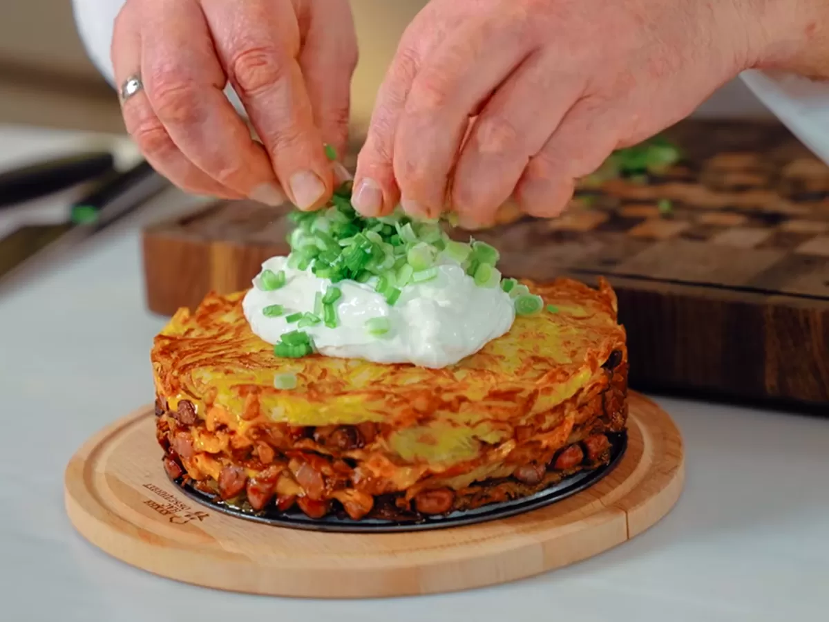 Картофельный торт - рецепт от Константина Ивлева