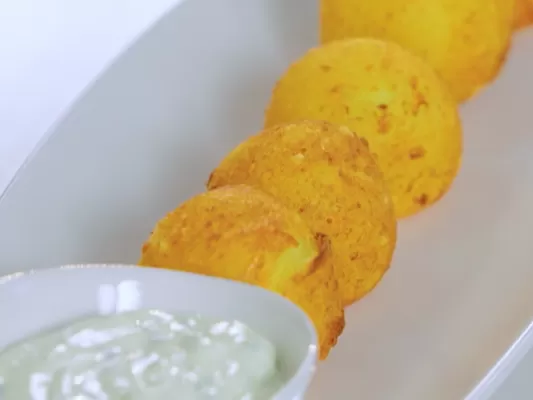 Картофельные пончики - рецепт от Константина Ивлева