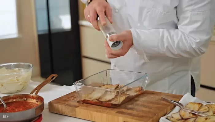 Лазанья пармиджано - рецепт от Константина Ивлева