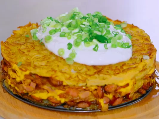 Картофельный торт - рецепт от Константина Ивлева