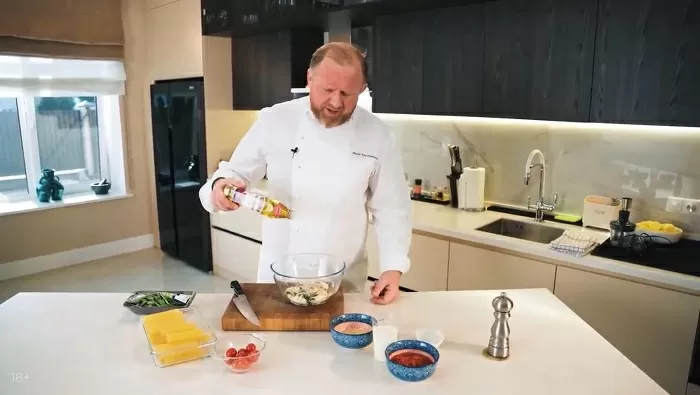 Каннеллони с креветками - рецепт от Константина Ивлева