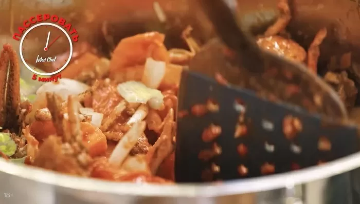 Суп биск из раков с креветками - рецепт от Константина Ивлева