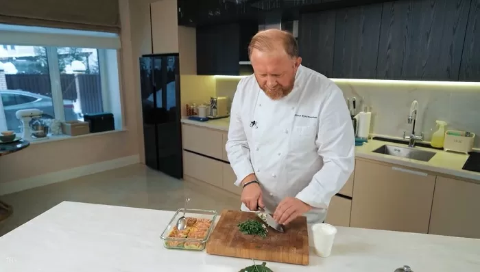 Мини-голубцы с фасолью - рецепт от Константина Ивлева