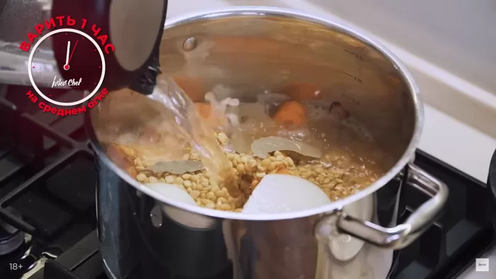 Гороховый суп - рецепт от Константина Ивлева
