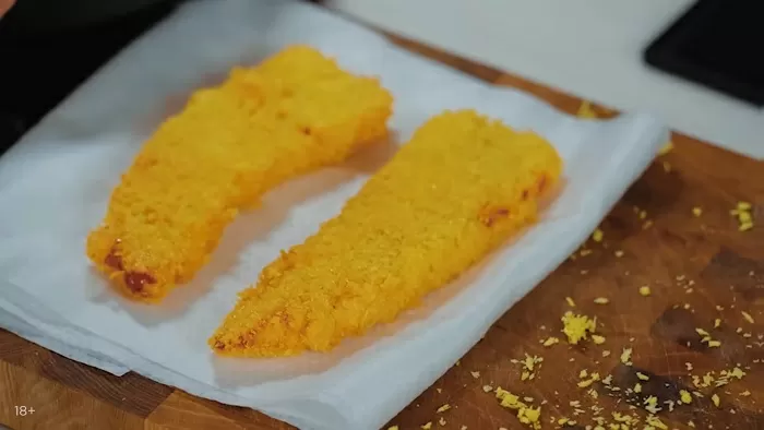 Шницель из перца рамиро с соусом песто - рецепт от Константина Ивлева