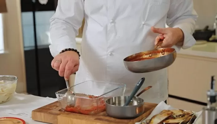 Лазанья пармиджано - рецепт от Константина Ивлева