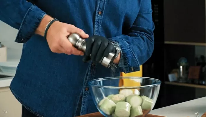 Шашлык из овощей  - рецепт от Константина Ивлева