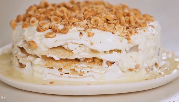 Блинный торт - рецепт от Константина Ивлева