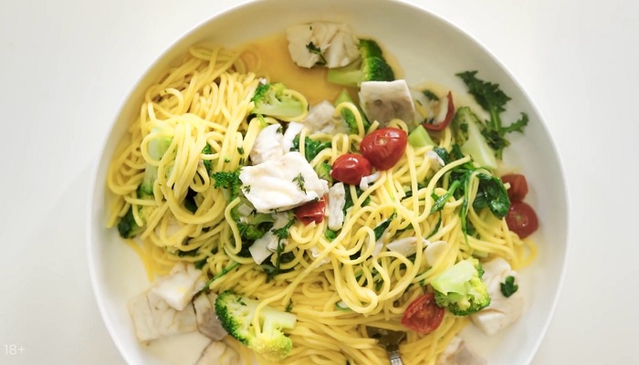 Паста с сибасом - рецепт от Константина Ивлева