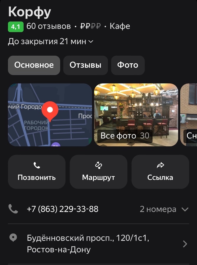 А что с заведением Corfu стало после программы?