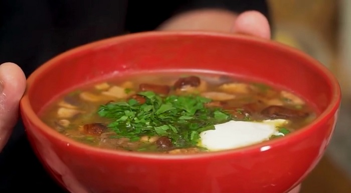 Грибная похлебка - рецепт от Константина Ивлева