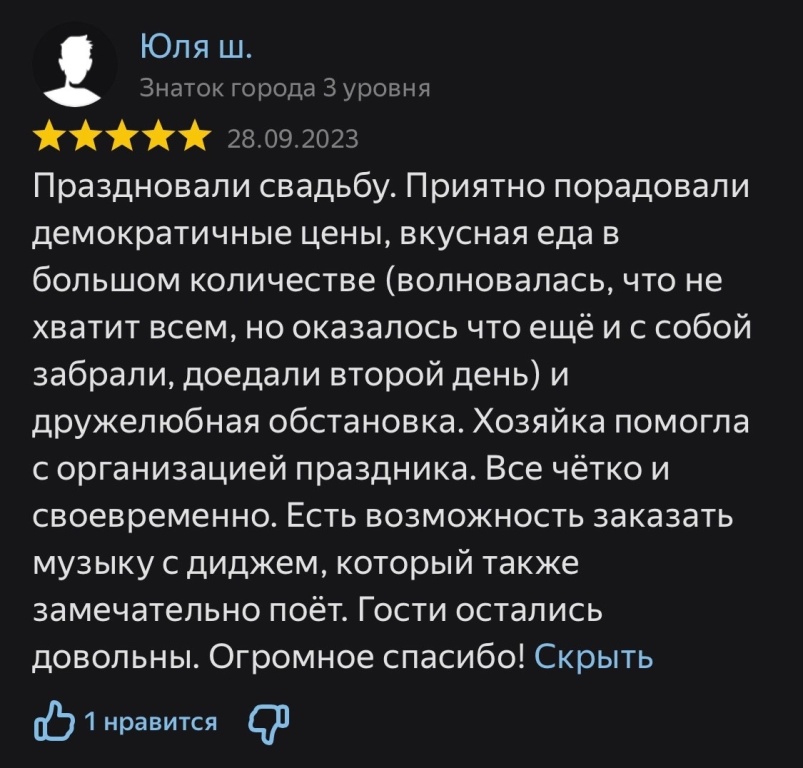 А что с заведением Садко стало после программы?