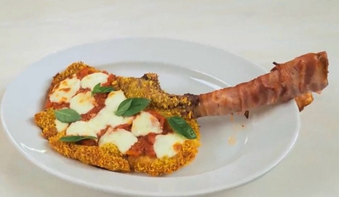 Шницель на кости - рецепт от Константина Ивлева