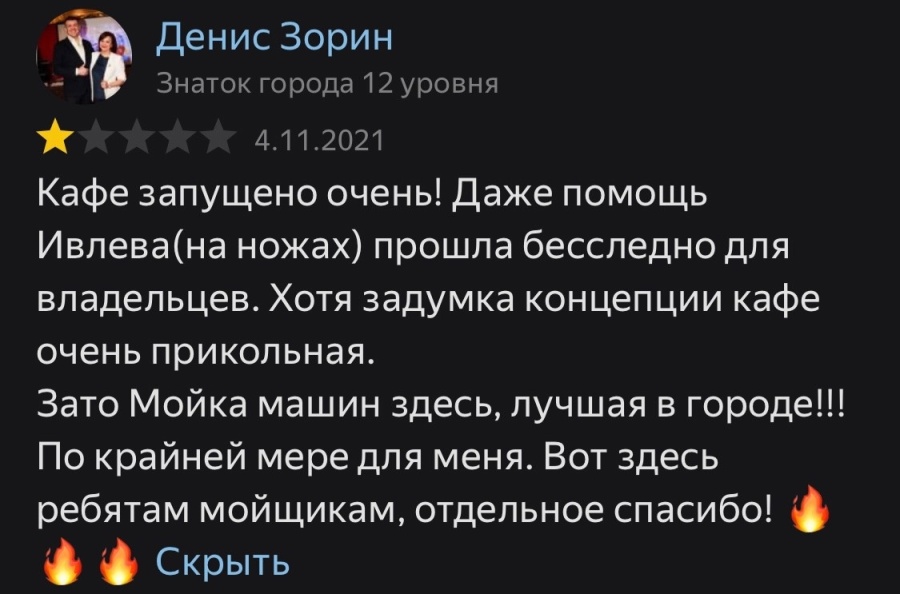 А что с заведением Авеню стало после программы?